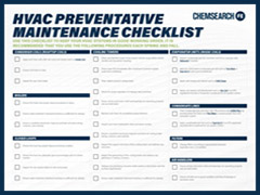 HVAC PREVENTATIVE MAINTENANCE CHECKLIST THAT WILL SAVE YOUR FACILITY